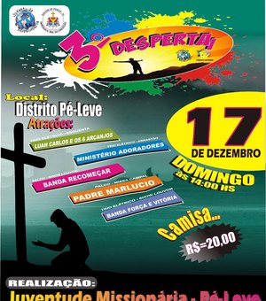 Jovens organizam evento para comunidade cristã, no interior de Alagoas 