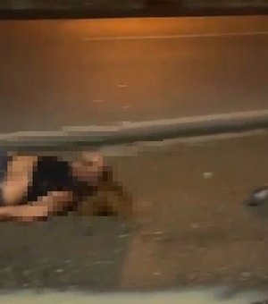 Grave acidente deixa mulher ferida após ser atingida por motociclista em Rio Largo