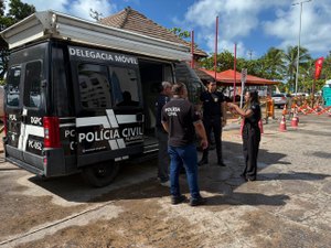 Delegacia móvel vai reforçar a segurança durante o período carnavalesco em Maceió