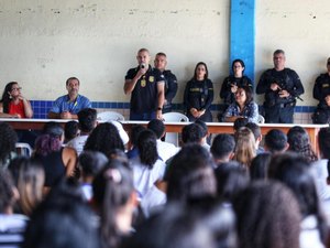 Mais de 1.100 escolas foram visitadas pela Segurança Pública em Alagoas no primeiro semestre