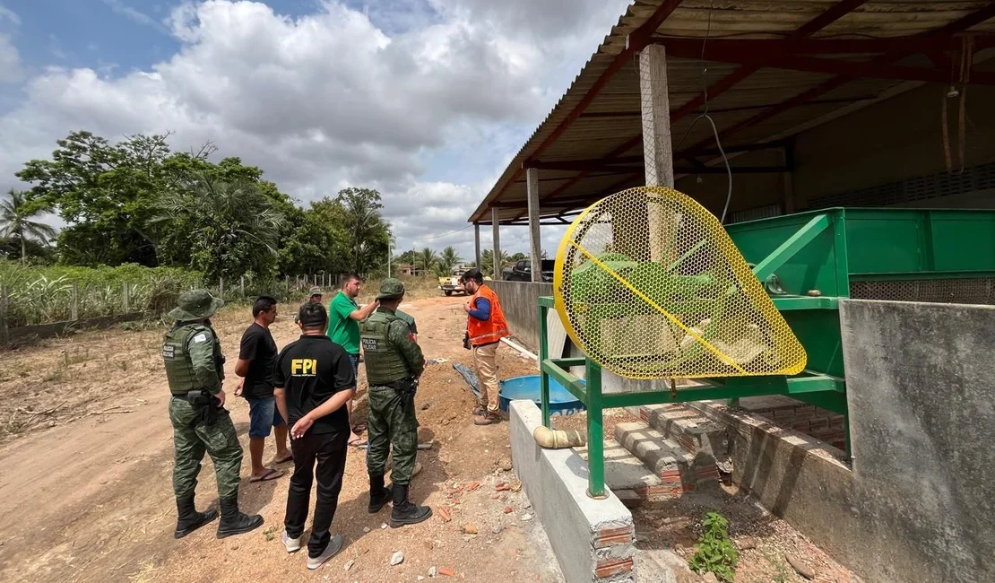 FPI do Rio São Francisco inspeciona casas de farinha no município de Junqueiro