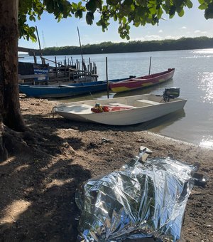 Cadáver é encontrado na Lagoa Mundaú no bairro Vergel do Lago, em Maceió
