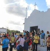 Moradores do Riachão participam de inauguração de igreja em São Luís do Quitunde
