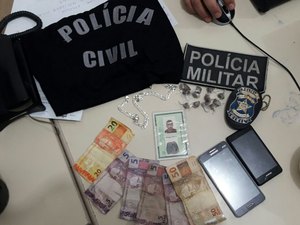 Jovens são presos por tráfico de drogas; um deles é menor