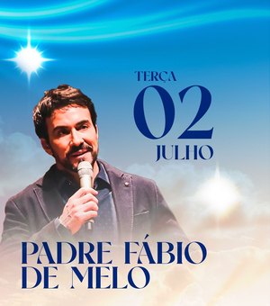 Padre Fábio de Melo se apresentará no Festival da Fé, no Lago da Perucaba