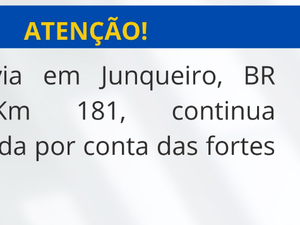 Trecho da BR-101 em Junqueiro está parcialmente interditado para reparos