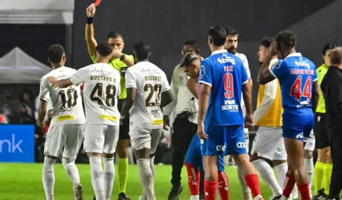 STJD decide denunciar Neymar após expulsão contra o Bahia
