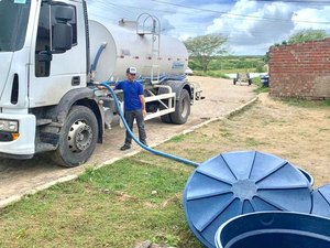 Prefeitura de Major Izidoro apresenta Plano de Trabalho da Operação Carro-Pipa em reunião