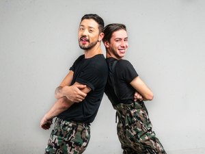 Rico e Davi estreiam show de humor em Maceió