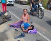 Moto colide na traseira de caminhão e deixa mulheres feridas em Maragogi