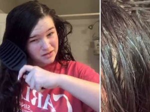 Adolescente não lavou o cabelo durante oito anos. Este é o resultado
