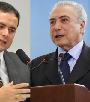 Presidente Michel Temer fará sua primeira visita a Alagoas no próximo dia 10
