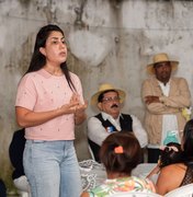 Gabi Gonçalves visita comunidade em Rio Largo e reforça compromisso com população