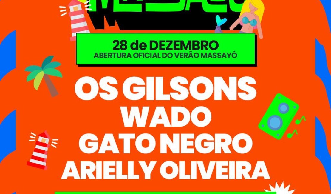 Prefeitura de Maceió abre oficialmente o verão nesta quarta-feira (28) com apresentações culturais e shows na orla