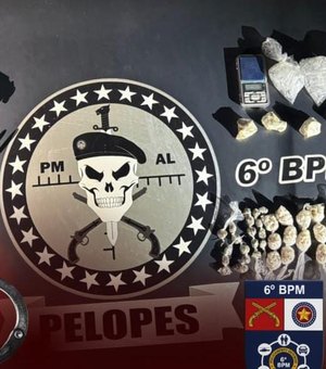 Traficante agride mulher com deficiência é preso com arma e drogas em Porto Calvo