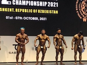 Keops Lima representa Palmeira dos Índios no Campeonato Mundial de Fisiculturismo do Uzbequistão, na Ásia