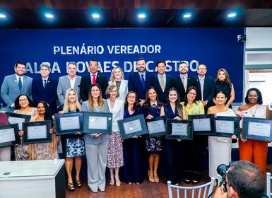 Câmara homenageia 13 mulheres por atuação social e contribuições a Maceió