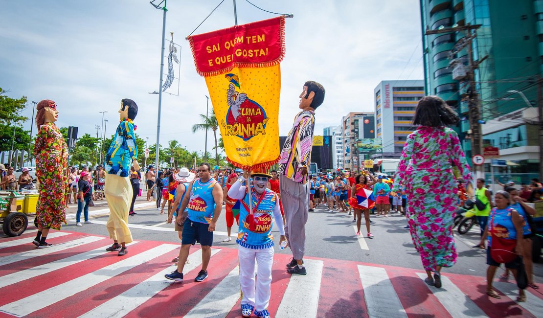 Blocos carnavalescos de AL têm até sexta-feira para se inscrever no edital Prêmio Carnaval 2025