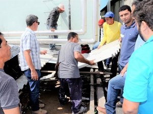 Sesau inicia manutenção do telhado da Pediatria do HGE