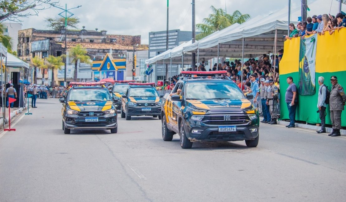 Confira os pontos de bloqueio para o desfile cívico de 7 de setembro