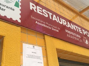 Restaurante Popular fecha pela segunda vez na gestão Teófilo