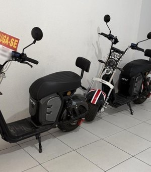 Segurança Cidadã apreende motos elétricas alugadas irregularmente