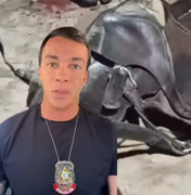 Delegado Leonam denuncia vídeo de homem matando cavalo em Rio Largo