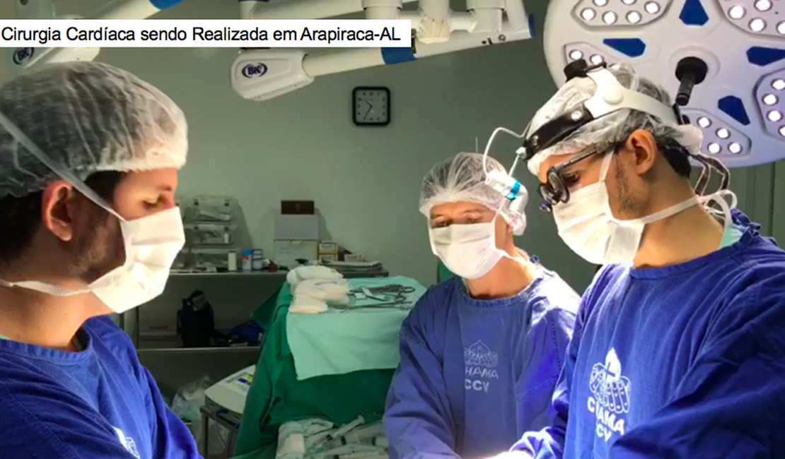 Hospital de Arapiraca está entre os melhores do Brasil em cirurgia de coração