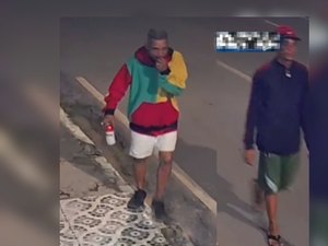 Câmera de segurança registra furto de objetos no Centro de Arapiraca