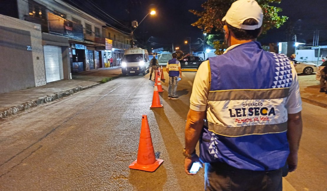 Operação Lei Seca: 9 situações de alcoolemia foram registradas nesta sexta-feira (3)