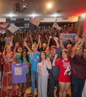 Mesmo com vice bolsonarista, Tio Rafa é recebido com alegria pelos comunistas de Maceió