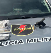 Traficante é preso com cocaína e pistola em residência no Salvador Lyra, em Maceió