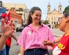 Teca Nelma inicia campanha com mobilização nas ruas de Maceió
