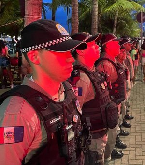 Cerca de mil policiais vão reforçar a segurança nas prévias carnavalescas em Maceió