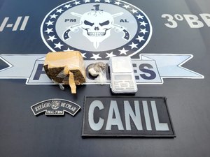 Indivíduo é autuado por tráfico de drogas na Zona Rural de São Sebastião