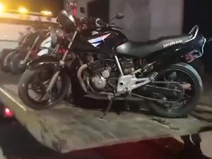 Polícia apreende nove motocicletas em operação na capital