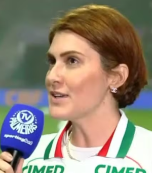 Esposa atende a pedido de Lito Sousa e vai ao estádio no aniversário do Palmeiras