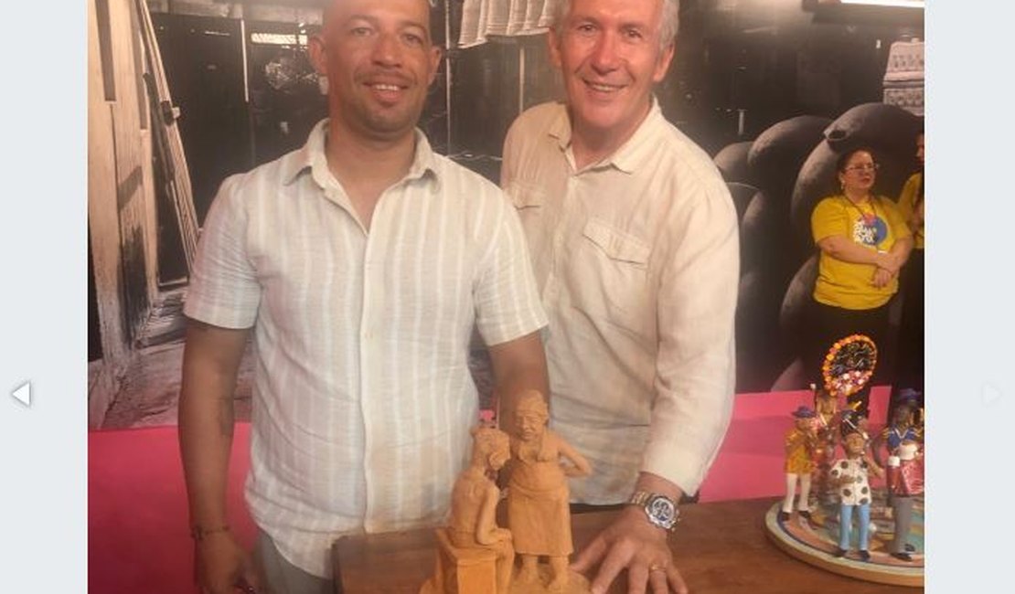 Artista plástico representa Palmeira dos Índios na Fenearte e concorre a prêmio nacional em Olinda (PE)