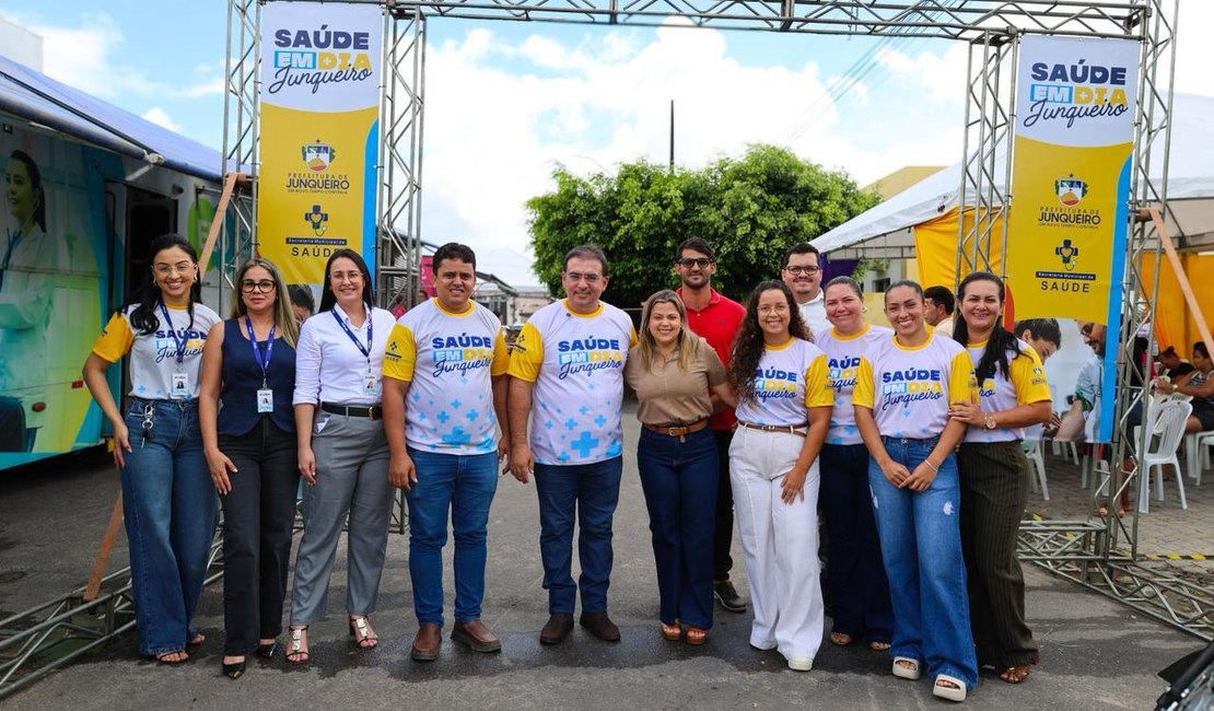 Saúde em Dia leva cerca de dois mil atendimentos à população de Junqueiro