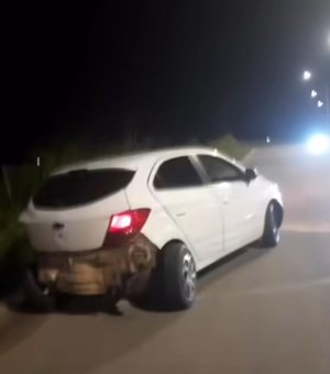 Colisão entre carros é registrada em Arapiraca, motorista fugiu do local