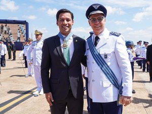 Rodrigo Cunha é homenageado em Brasília com a Ordem do Mérito Aeronáutico