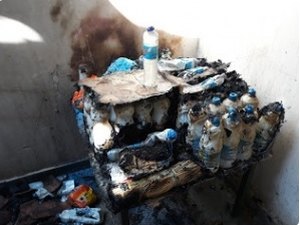 Vândalos incendeiam escola em Inhapi