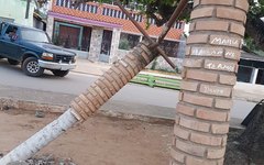 Praça de sítio em Arapiraca está em péssimo estado de conservação