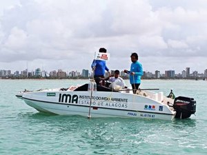 Vandalismo em sinalizações das piscinas naturais da Pajuçara são identificados pelo IMA