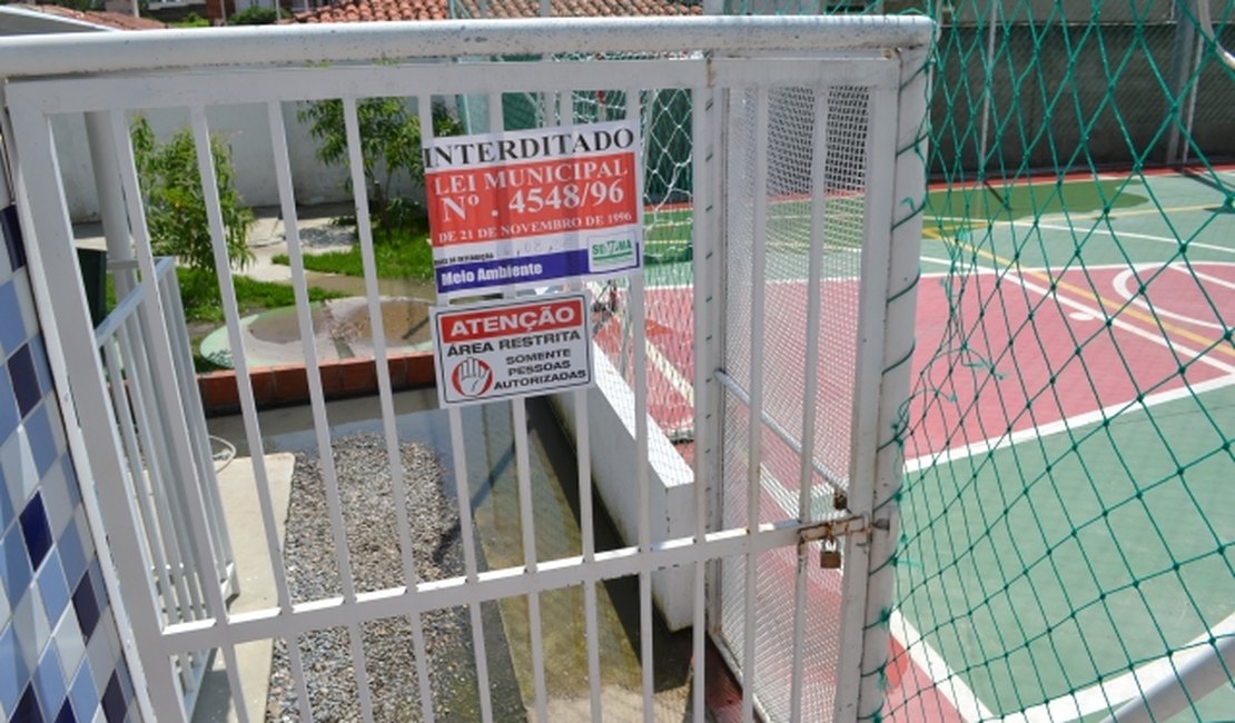 Secretaria municipal interdita estação de tratamento em condomínio na Serraria