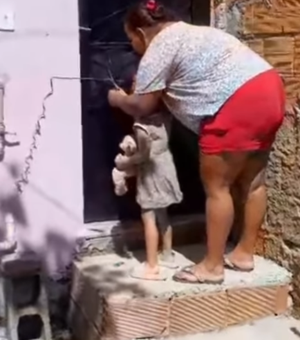 Mulher viraliza ao mostrar inauguração de pequeno salão de beleza no interior do Maranhão