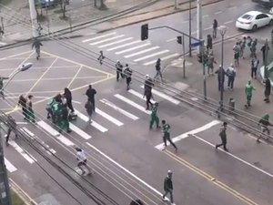 PM confirma seis feridos e diz que ônibus não seguiram orientação