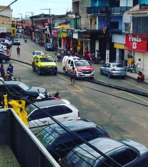 Polícia dispersa aglomeração no Centro de Porto Calvo