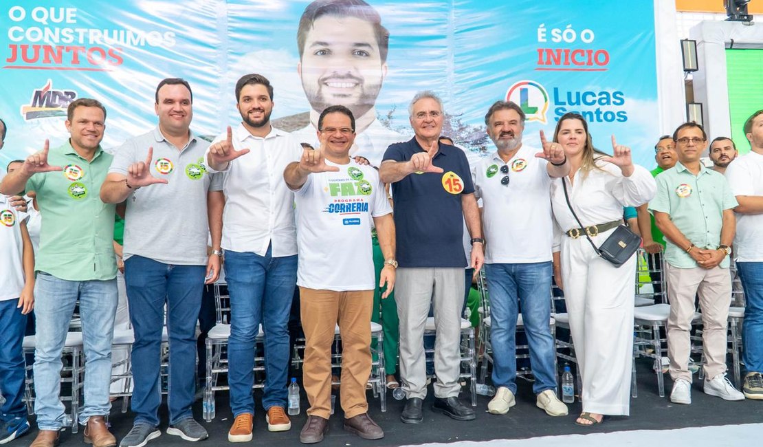 Em convenção histórica, MDB confirma Lucas Santos como candidato à reeleição em Traipu