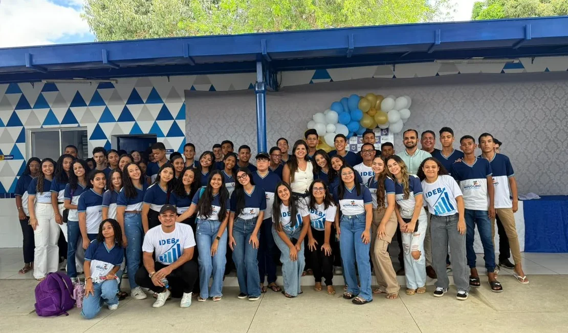 Secretaria Municipal de Educação de Novo Lino aplica prova de avaliação do Saeb 2025